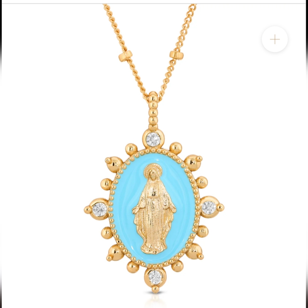 Joy Dravecky Lady Lourdes Pendant